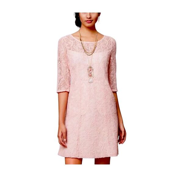 Anthropologie Maeve Lefkara Lace‎ Dress Size Medium - Picture 1 of 12